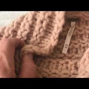 Free People Sweaters - Free People soft pink funnel neck sweater XS Free People Sweaters - Free People soft pink funnel neck sweater XS